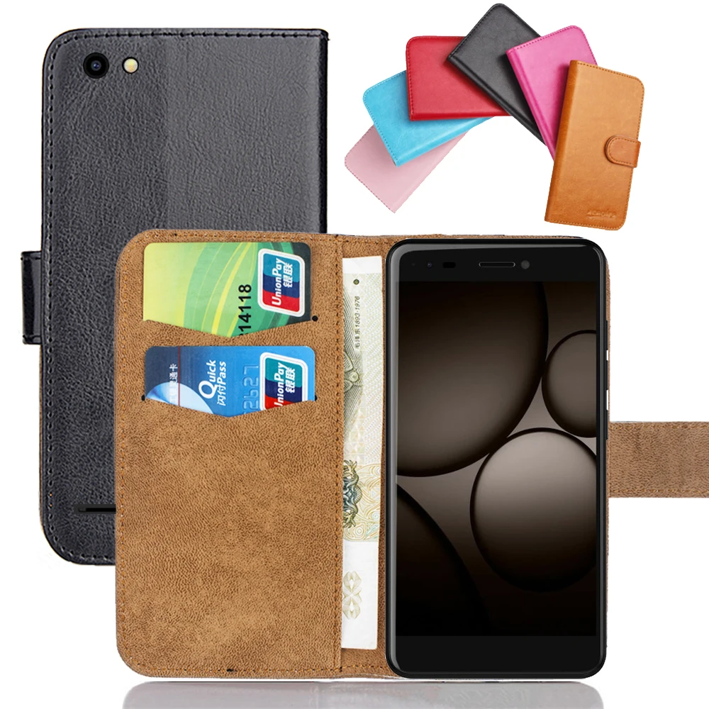 

ZTE Blade A6 Max Case 6 Colors Leather Exclusive Special Blade A 6 Max Crazy Horse Phone Cover Cases Card Wallet+Tracking