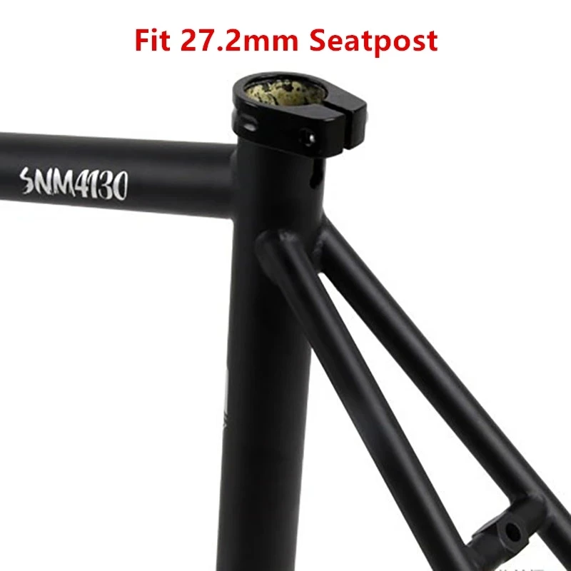 700C Bicycle Frame Chromium Molybdenum Steel Tsunami SNM4130 Fixed Gear Fixie Bike Frameset Cycling Parts