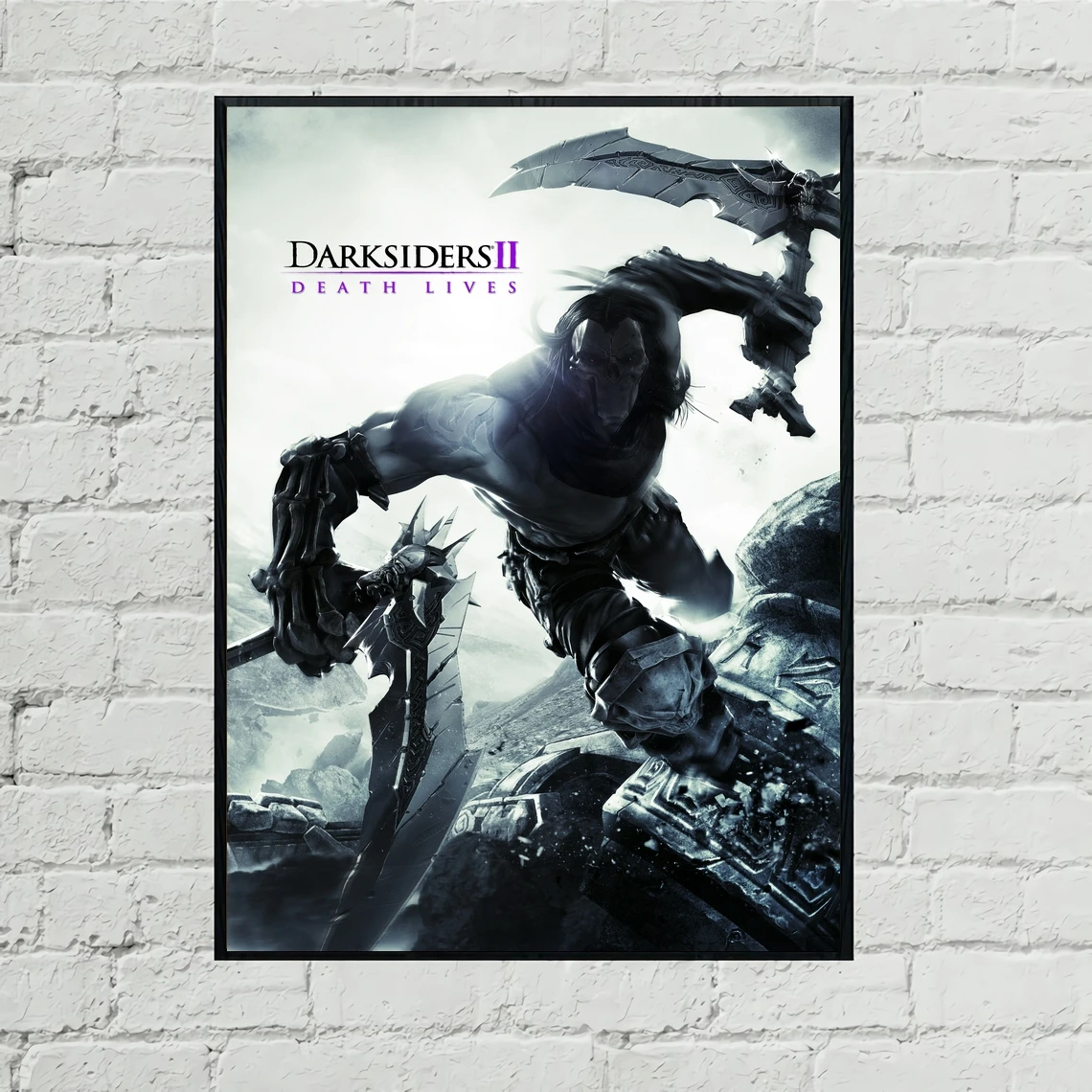 Darksiders II Video Game Classic Poster PC,PS4,Exclusive Role-playing Game Canvas Custom Poster Wall Painting Home Decoration