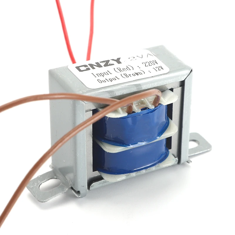2W EI AC 6V 9V 12V 15V 18V 24V Output Voltage copper core Input 220V 50Hz~60Hz Single/dual voltage Copper power transformer