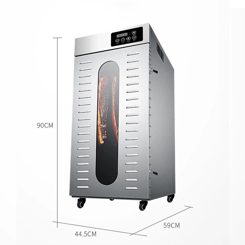 مجفف اللحوم مجفف الطعام الاستهلاكي والتجاري الروتاري السجق لحم الخنزير المقدد الدجاج البط والأغذية المجففة مجفف الجفاف
