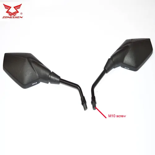 Para ciclón RX1 RX1S RX3S RX4 ZS250GY-3 ZS400GY-2 ZS500GY zongshen RX3 250cc 400cc 500cc espejo retrovisor de motocicleta