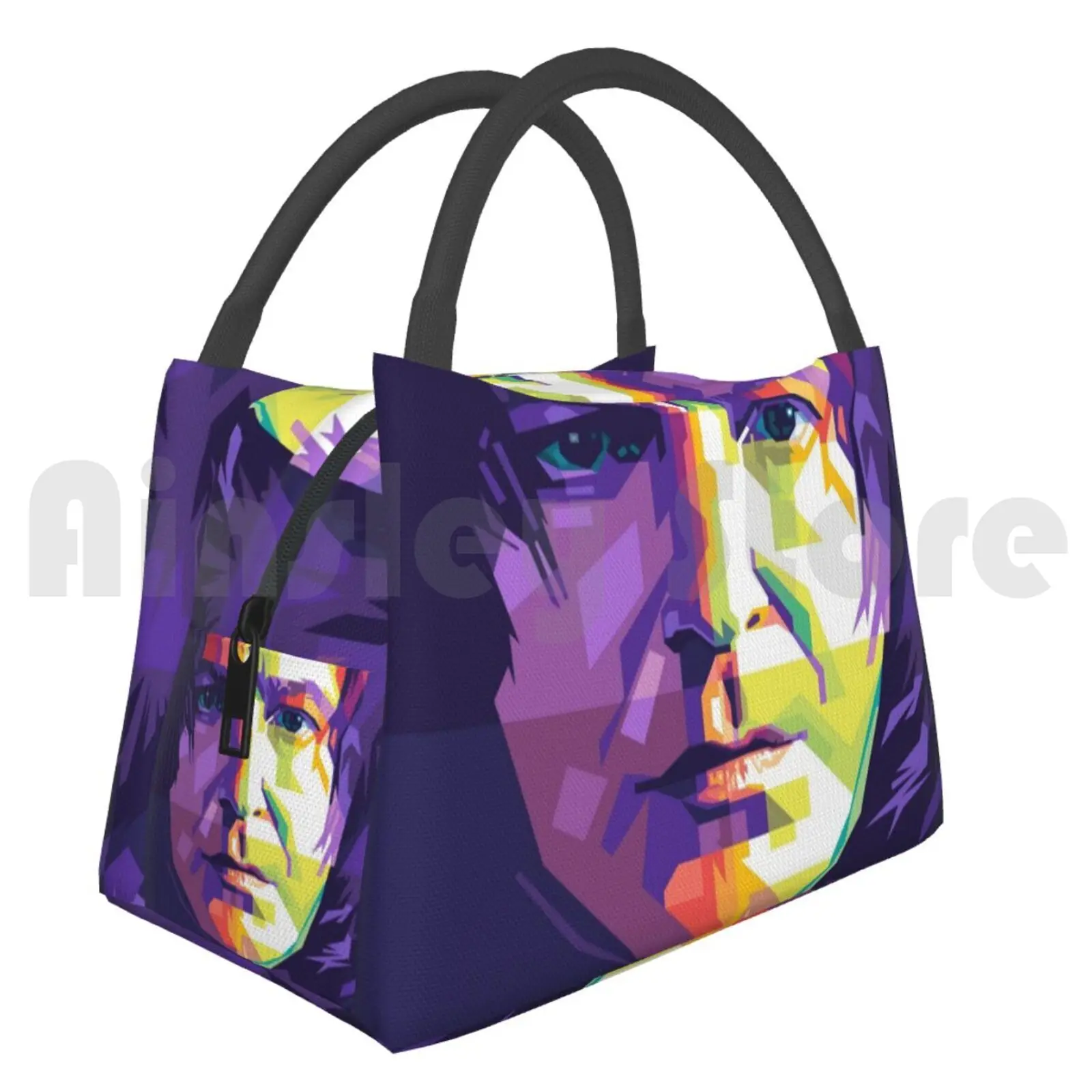 

Portable Insulation Bag Severus Snape Wpap Pop Art Severus Snape Professor Snape Wizard Alan Rickman After