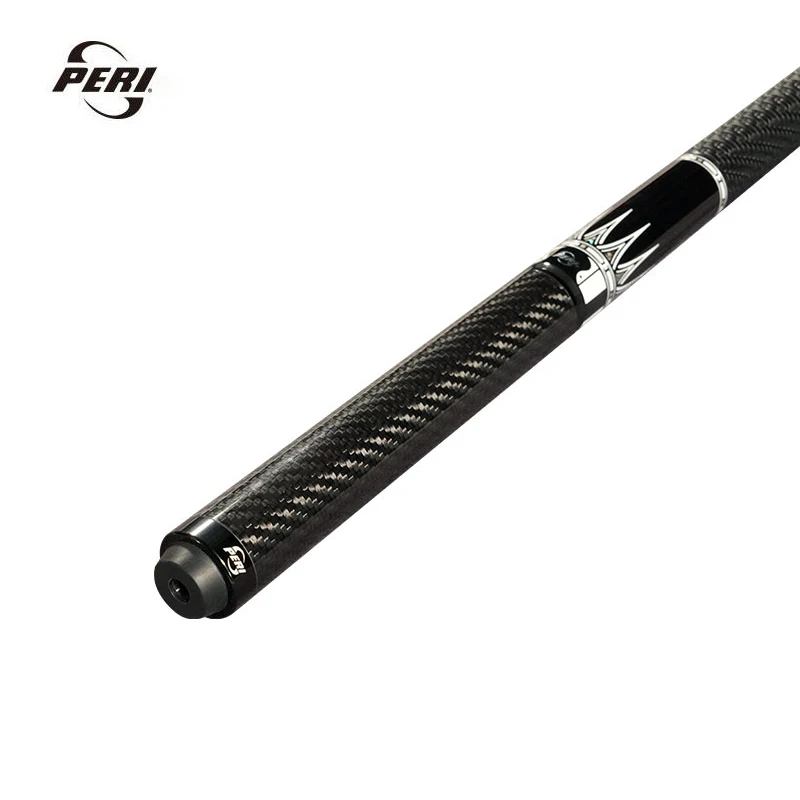 PERI – Extension de queue de billard, accessoire professionnel en Fiber de carbone, ultraléger, noir, 8