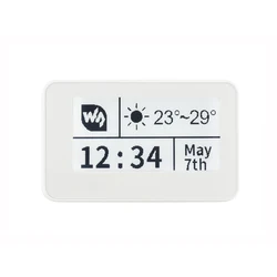 2.13 inch Wireless NFC-Powered EPaper Eink E Paper E-ink Display Screen Module for Mobile Phone IOS Android APP，No Battery