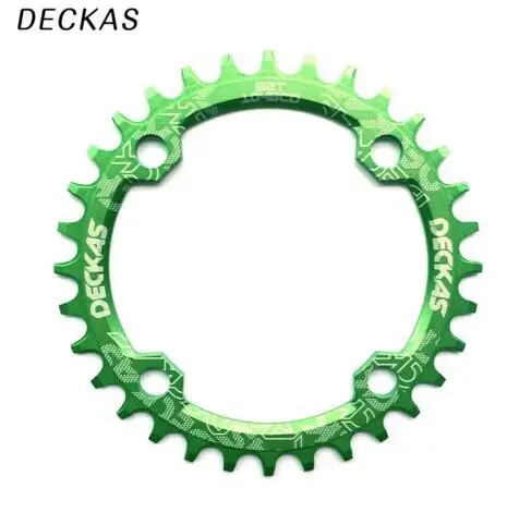 DECKAS 104Bcd 32/34/36 / 38T sprocket mountain bike crank aluminum gear hollow wheel crown 8S 9S 10S 11S