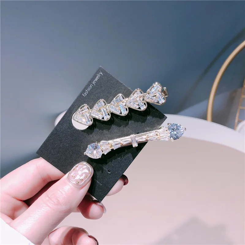 

fashion rabbit bear Hair Barrette Hair Clip Hairpin Girl Shining pearls Hair Accessories Women Headdress Wholesale