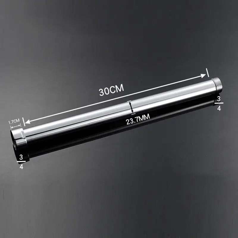 12inch Shower Faucet Extension Tube Bar for Shower Set Shower Rod Extension Pipe G3/4\