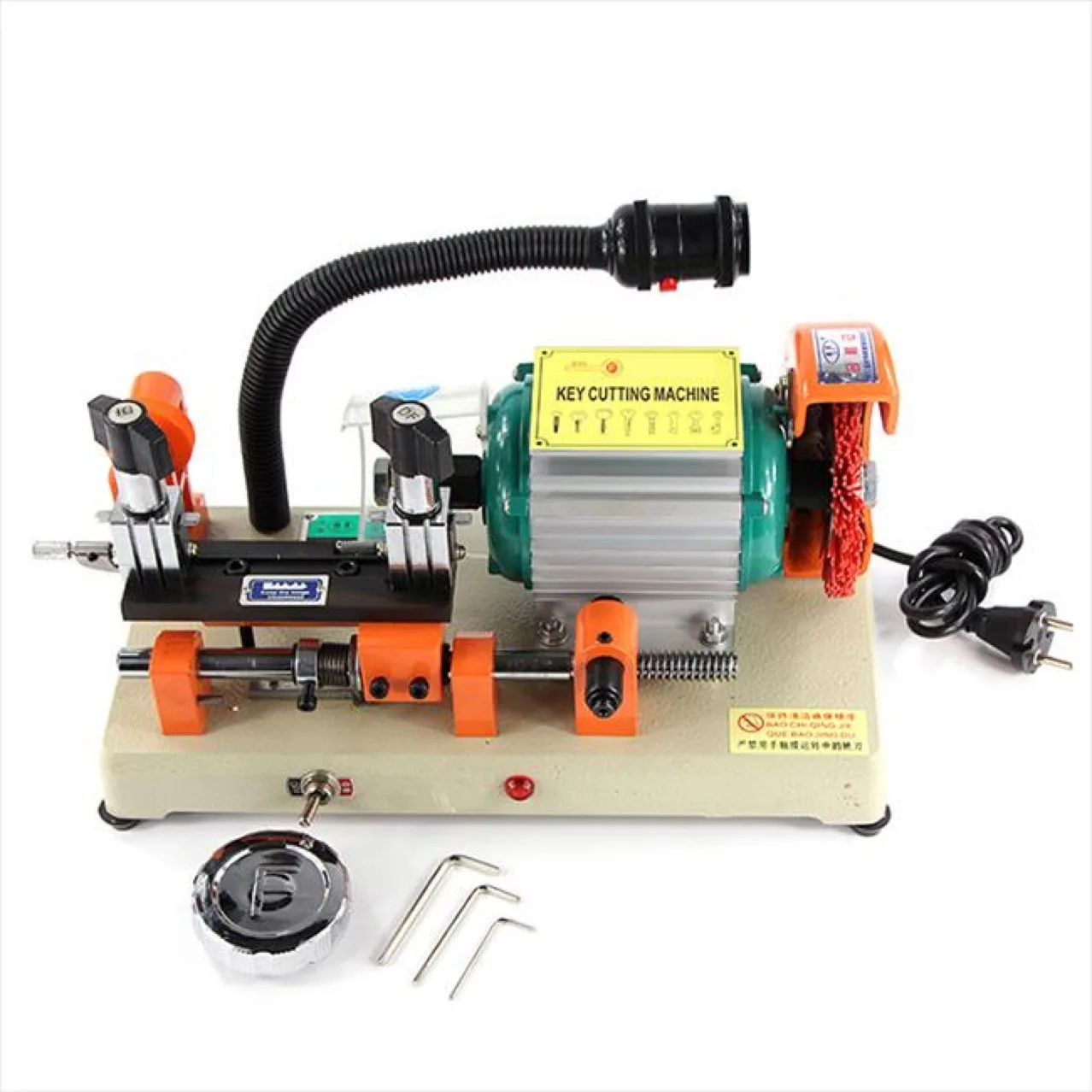 Key เครื่อง2AS ภายนอกฟันทั้งสองด้านฟัน Key Copying Machine Locksmith Supplies พร้อม Key เครื่องมือ