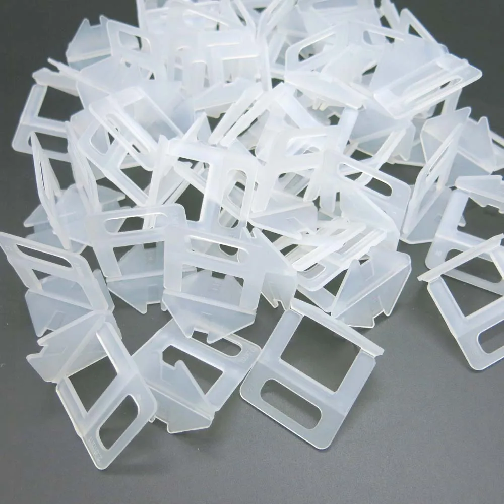 2.5mm tile clips ceramic tile spacer  pack of 200pcs tile leveling system