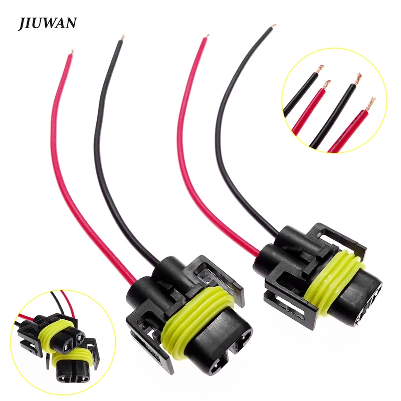 thumbnail image 2 of H8 H11 Fog Light Female Connector Adapter – Wiring Harness Socket Plug, 1-Year Warranty 2 of 4