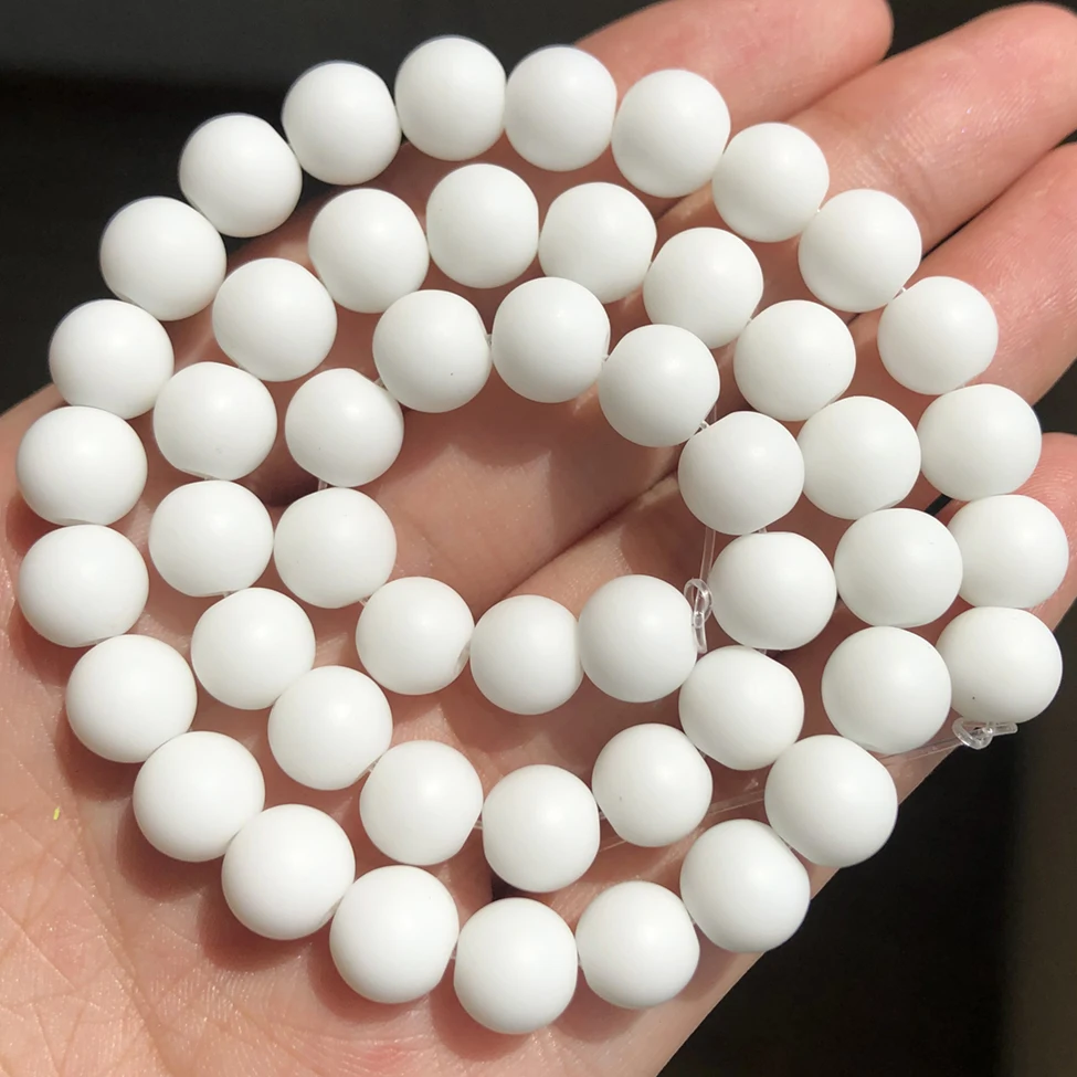4Mm 6Mm 8Mm 10Mm Natuurlijke Matte Morganite Agaat Tiger Eye Stone Ronde Kralen Voor Sieraden Maken diy Armband Minerale Kralen 15''