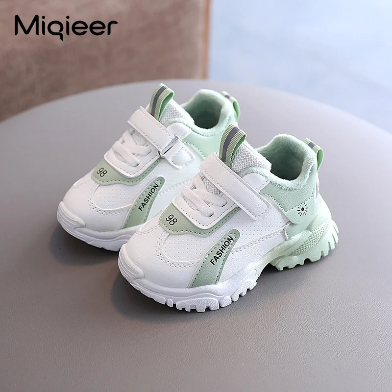 2021 Kids Winter Shoes Autumn Children Sneakers Boys Girls Non Slip Outdoor Walking Running Casual Sports Shoes Zapatillas 21-35