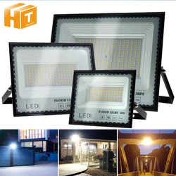 30W 50W 100W 200W reflektor LED 220V wysokiej jasności wodoodporny reflektor do ogrodu kwadratowy Wall Street oświetlenie zewnętrzne