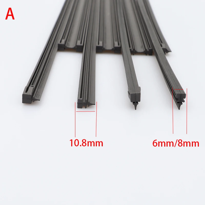 Various Car Wiper Blade Refills Rubber 14 16 17 18 19 20 21 22 23 24 26 28 30 32 Inch Auto Windshield Accessories