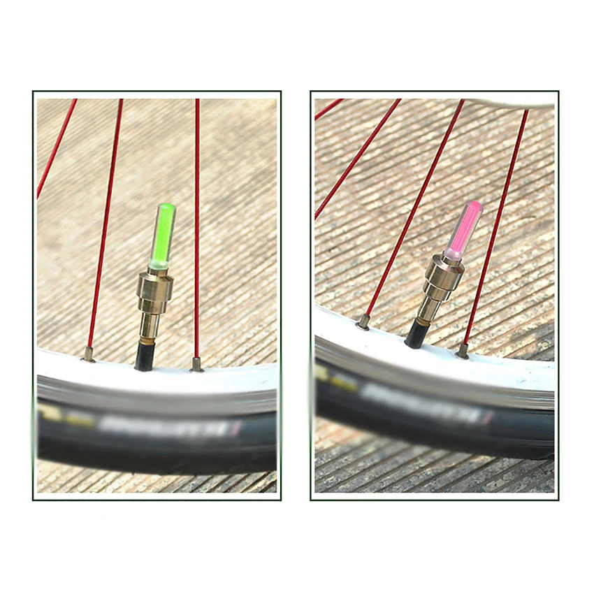 ウインカー用LEDフラッシュバルブ,装飾用ライト,自転車タイヤ用,自転車,オートバイ,自転車用,1個