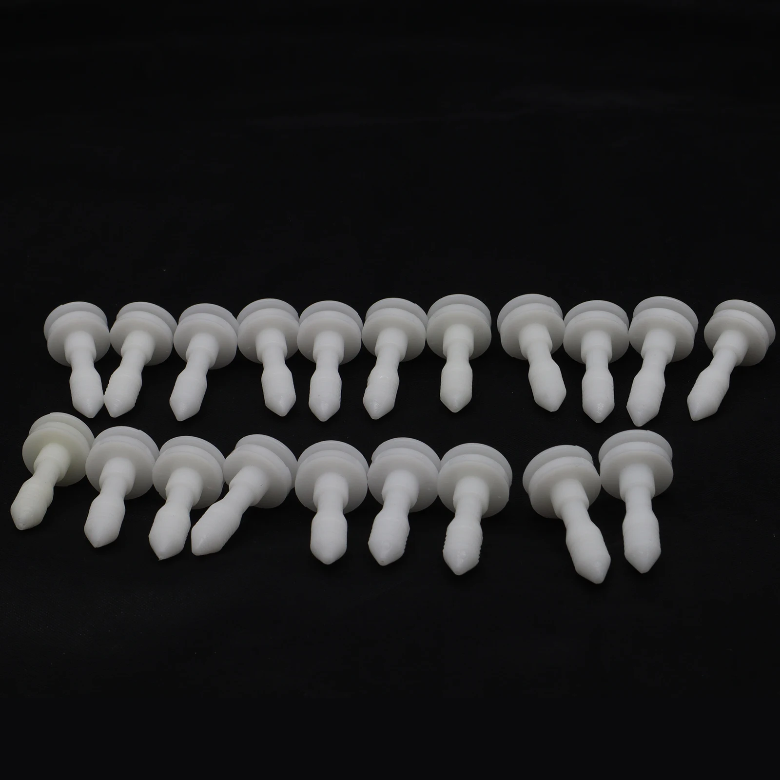 20 PCS Car Door Card Panel Trim Interior Fastener Clips For Jaguar S X Type Plastic Rivets Automobile Car Clips C2S13494 White