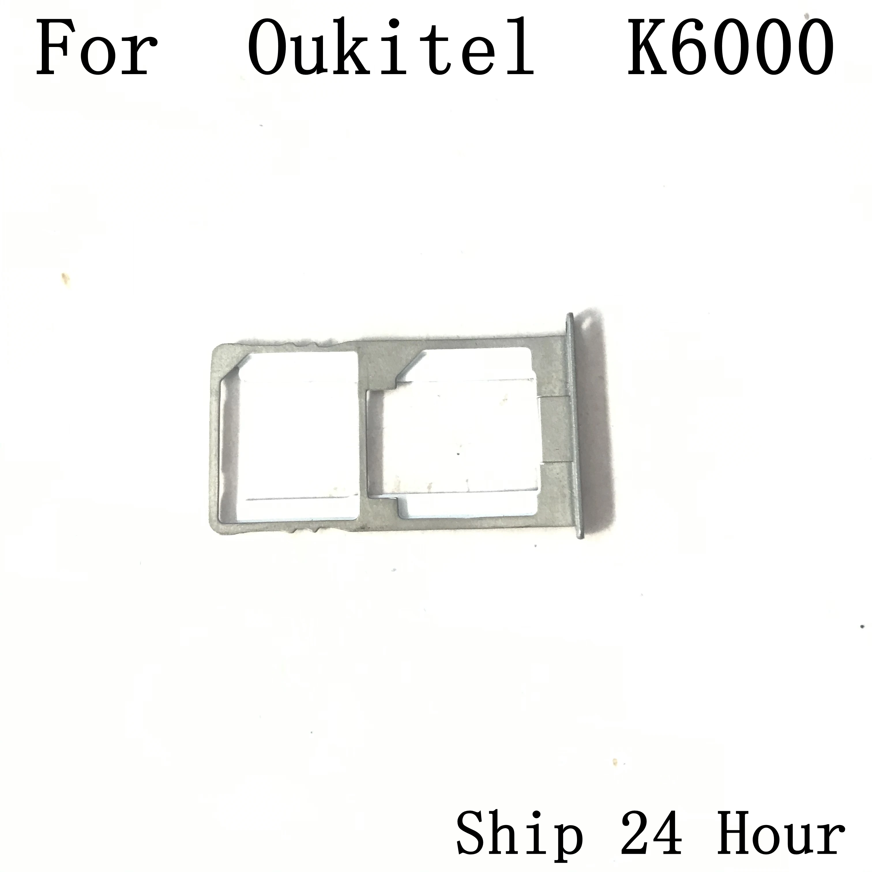 Sim Card Holder Tray Card Slot For OUKITEL K6000 MTK6735 64bit Quad Core 5.5 Inch 1280x720 Free Shipping