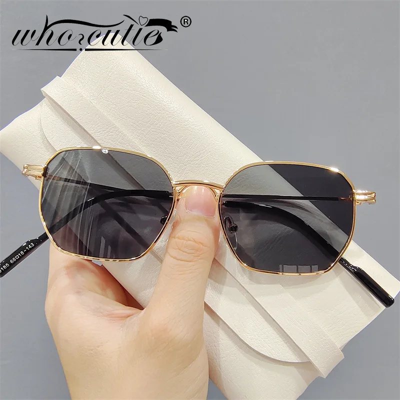 

Trend Small Green Square Sunglasses Women 2025 Brand Vintage Classic Metal Rectangle Frame Men Gradient Lens Sun Glasses Female