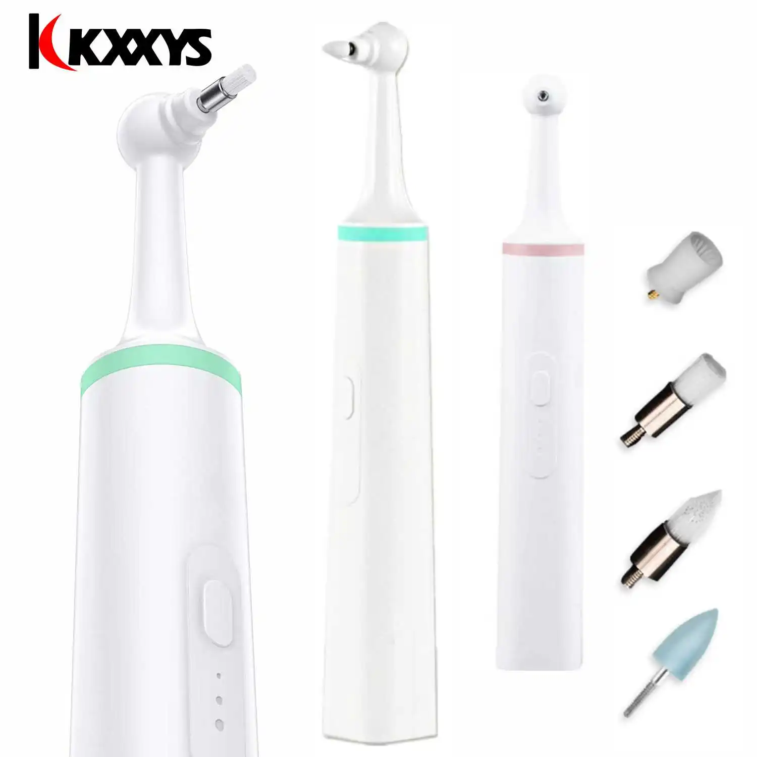 Multifunction Electric Toothbrush Rotation Clean Teeth Oral Stain Plaque Remover Whitening Cleaning Tool Remove Tooth Dirt