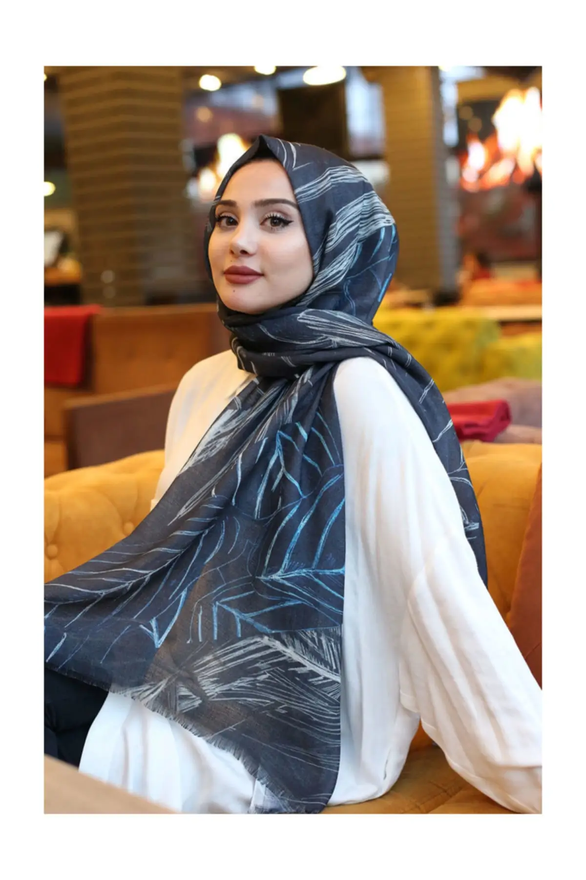 Digital Printed Cotton Shawl Ke-10-v3