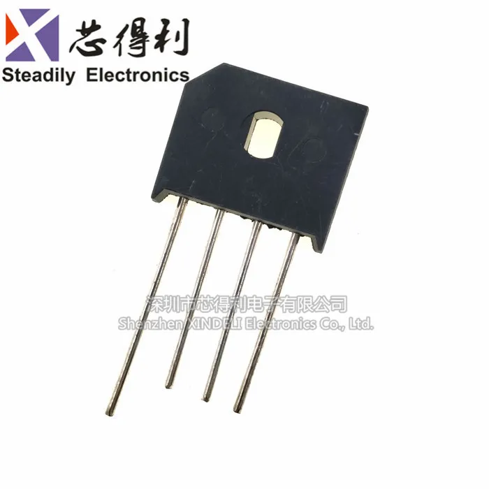 10pcs/lot New KBU606 6A 600V Bridge Rectifiers Small Skateboard Support Rectifier Diode Rectifier