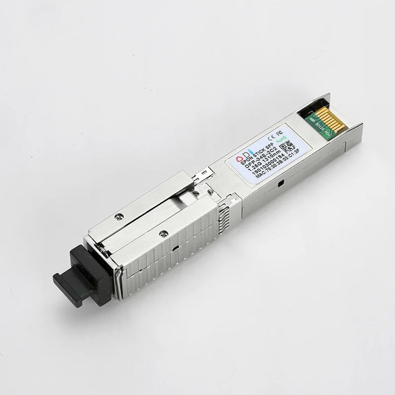 EPON SFP ONU Tx 1310/1490nm 20Km SC Transceiver Stick MAC PonโมดูลสำหรับOLTสำหรับHUAWEI/ Cisco/XIAOMIเส้นใย