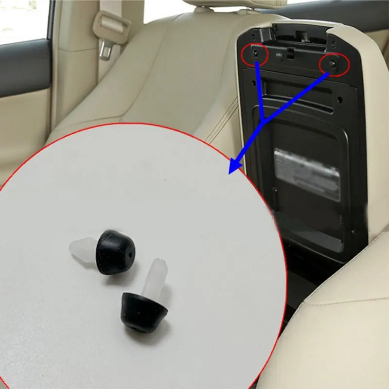 

Car Interior Armrest Box Cushioning Granular Rubber Pad For Toyota Land Cruiser Prado 150 LC150 2010-2017