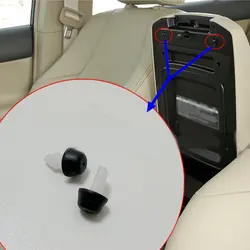 Car Interior Armrest Box Cushioning Granular Rubber Pad For Toyota Land Cruiser Prado 150 LC150 2010-2017