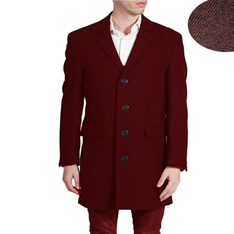 Trajes de Tweed para hombre, ropa de novio y boda, esmoquin clásico de negocios para hombre, traje de cena de 2 piezas (chaqueta + pantalones), 2020