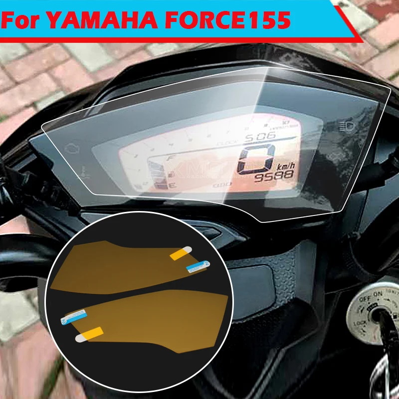 

Motorcycle Dashboard Film Screen Stickers Fit For Yamaha FORCE155 2017 2018 Speedometer Sticker Cluster Scratch Protector