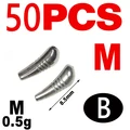 50PCS M B Raw