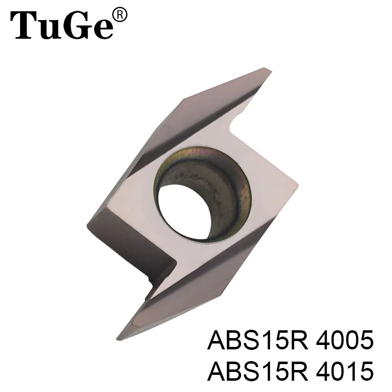 TuGe ABS15R 4005 cutting tool Carbide Insert ABS15R 4015 CNC lathe internal blade inserts for Stainless steel metal machining