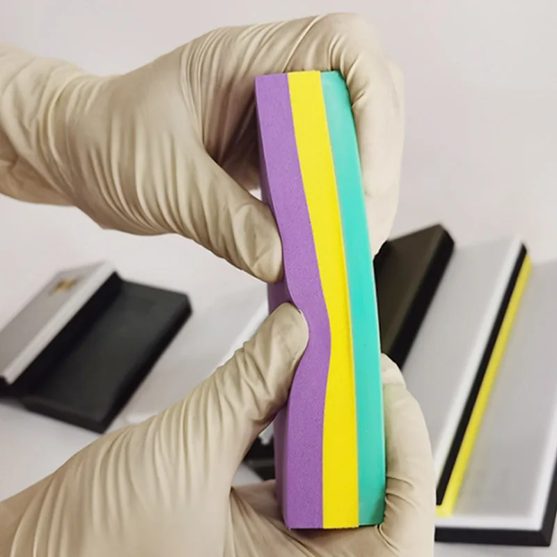 Bordo di macinazione automobile vernice spray stucco strumento di levigatura carta vetrata per acqua bordo di supporto lucidatura di vernici, bordo di levigatura manuale