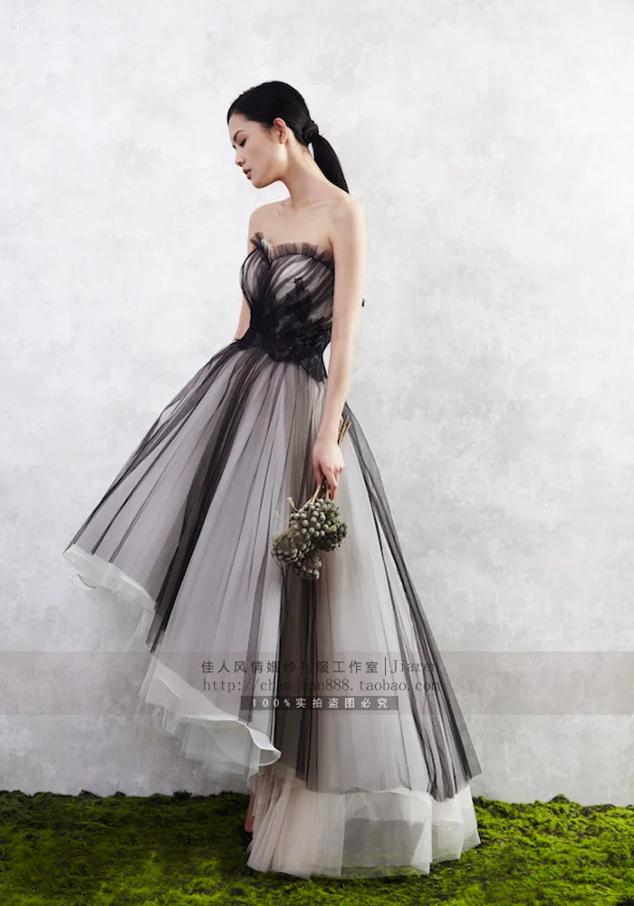 원피스 sweetheart After short before long a-line party Evening Elegant Formal gown Custom appliques Bespoke Wedding Dresses