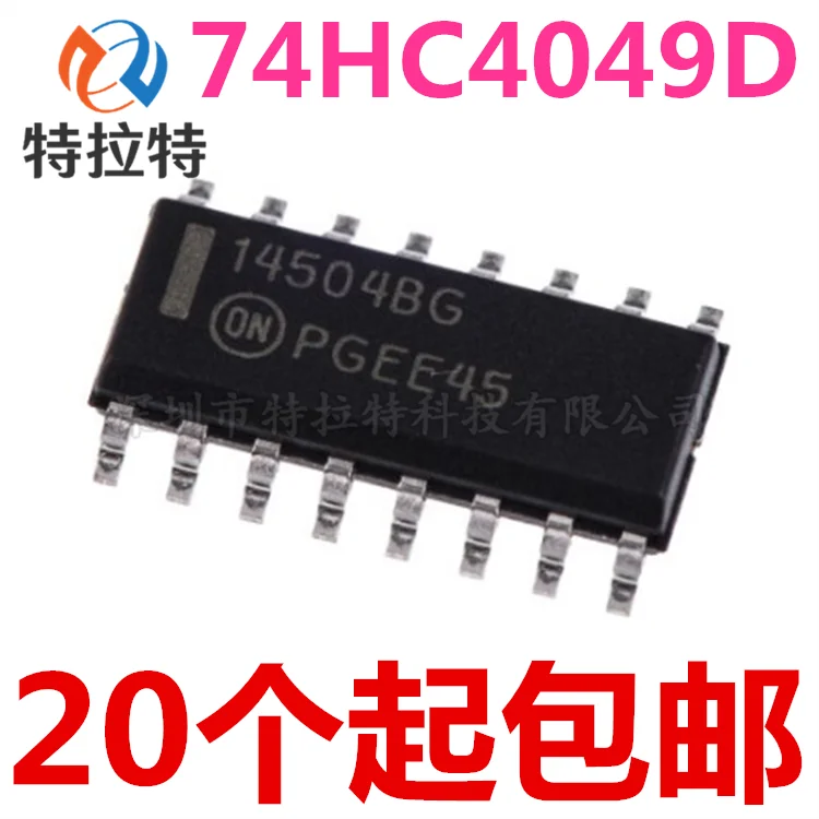 10pcs/lot 74HC4049 74HC4049D Sop-16 High-Speed Semiconductor Logic Chip Brand New & Original