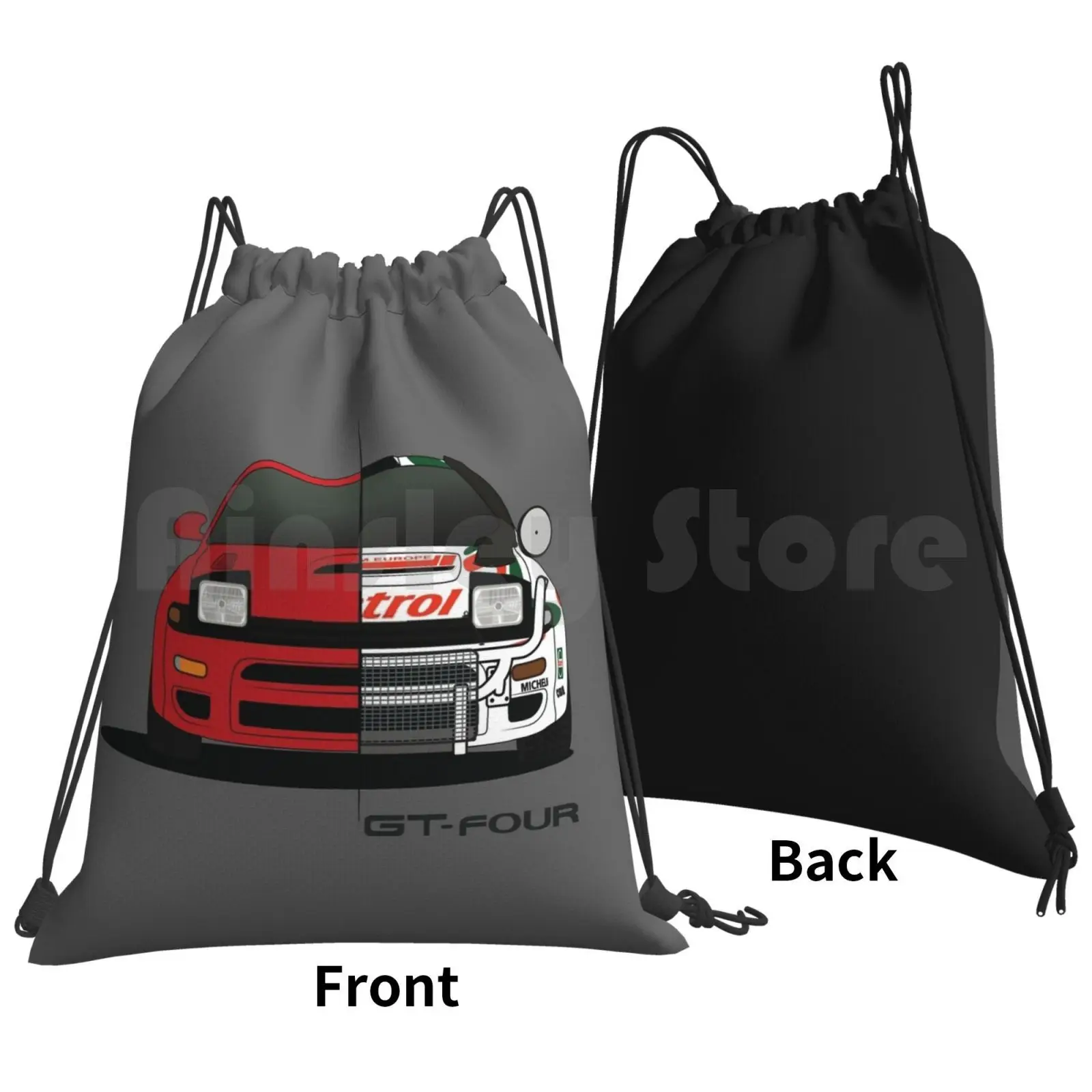 Celica Gt-Four Backpack Drawstring Bags Gym Bag Waterproof Celica Gt4 Gt Four Gt Four Alltrac All Trac Awd Rally Raid