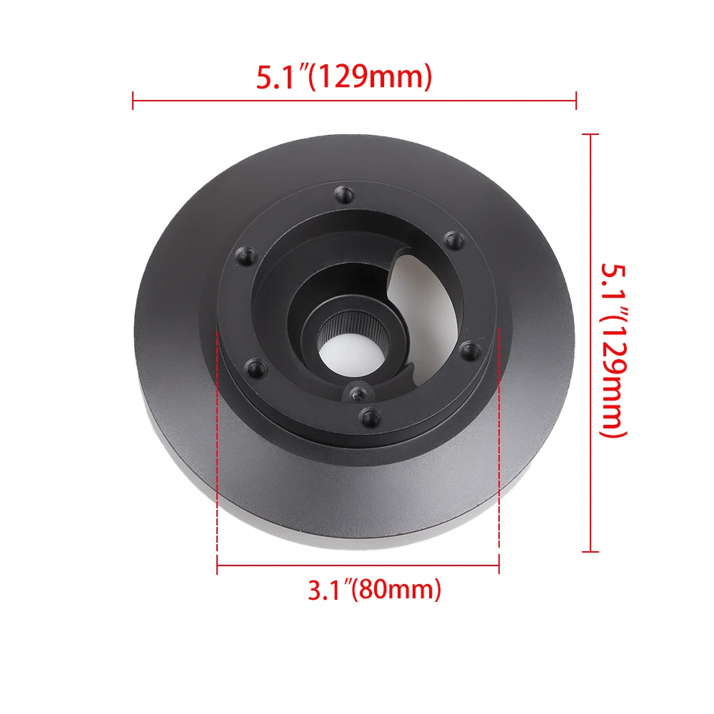 RASTP - Aluminum Steering Wheel Short Hub Adapter Quick Release Hub Boss Kit For 91-98 E36 M3 318 328i 325i 325is 328 RS-QR024