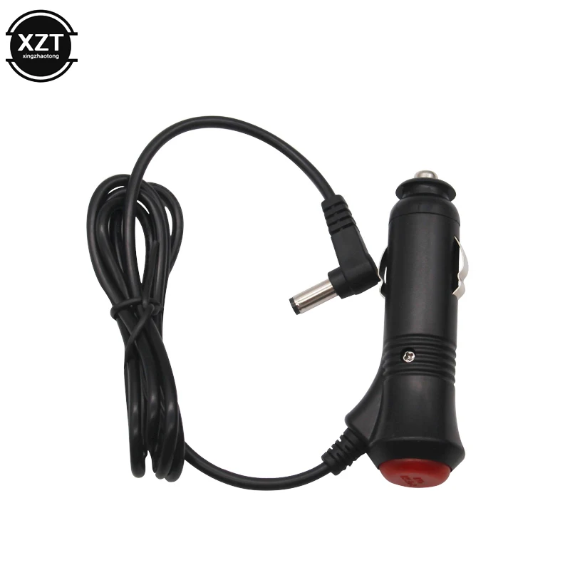 DC 2.1x5.5mm Plug 12V 24V Car Cigarette Lighter Charger Power Cable Cord Lead For Car Monitor / Camera 3M