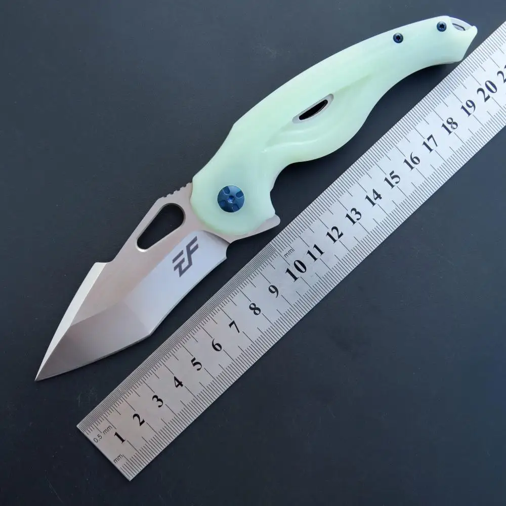 Imagem -02 - Eafengrow-portátil Caça Faca Tática Camping Bolso Jackknife Edc Utensílios de Cozinha Ferramenta ao ar Livre d2 G10 Ef936 Novo