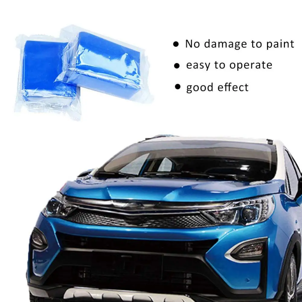 80% 2021 Hot Sell 3Pcs 100g Car Vehicle Decontamination Paint Care Washing Cleaning Mud Clay Bar