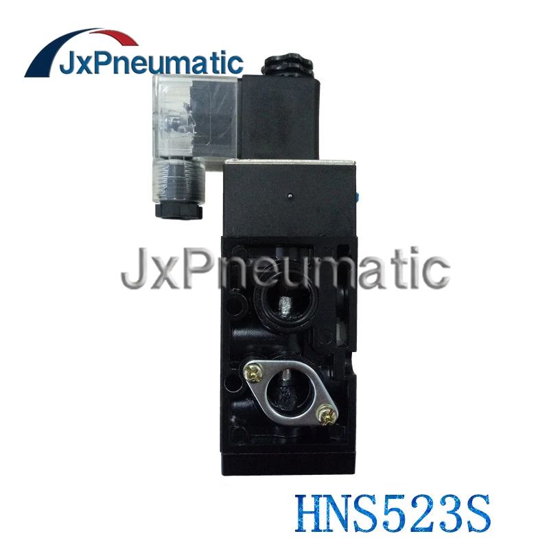 Imagem -04 - Conector Hns523s-dc24v Hns523s-ac110 do tw de Dc24v 3b tw da Válvula Solenóide Hns523s Ac110v 1b da Máquina de Hinaka com Silenciador 1b-tmw