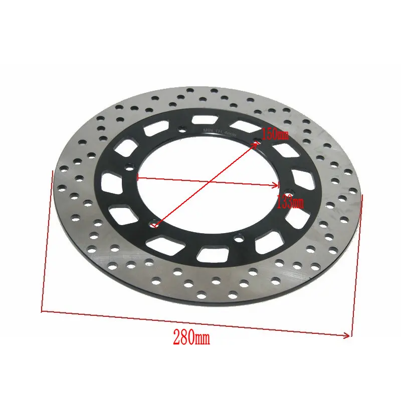 

Motorcycle Front Brake Disc Rotor For Yamaha TDR125 XV125 VIRAGO XV125S SRV250 XV250 XP500 T XT600E XTZ660 XV750