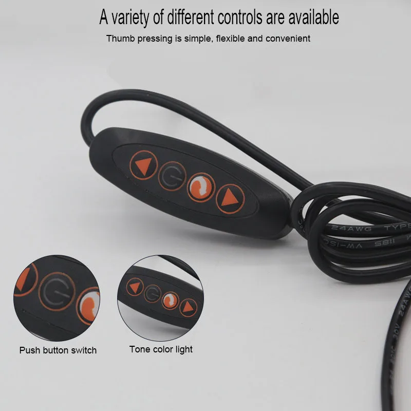 Led Makeup Portable 5.5W USB Powered Mirror-front Table Lamp Rotatable Magentic fixed Dormitry Dimable Reading Desk Lighting