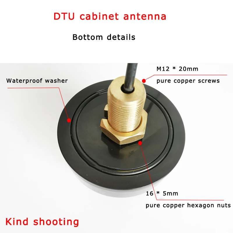 2,4g 5,8g wifi 4g 433mhz gps bd gsm gprs wasserdichte dtu-schrank antenne für den Außenbereich mit halterung sma-stecker mit hoher verstärkung 28dbi