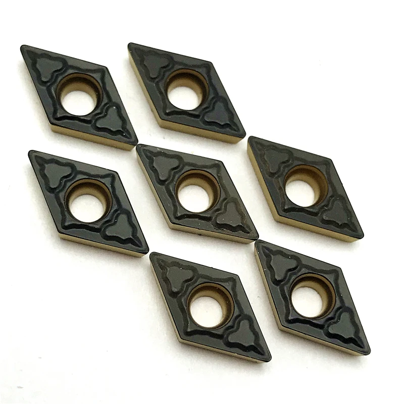 DCMT070204 PM4225 Carbide Chèn Nội Bộ Dụng Cụ Xoay Cao Cấp Biến Lắp CNC Thép Xử Lý Tiện Dụng Cụ Cắt