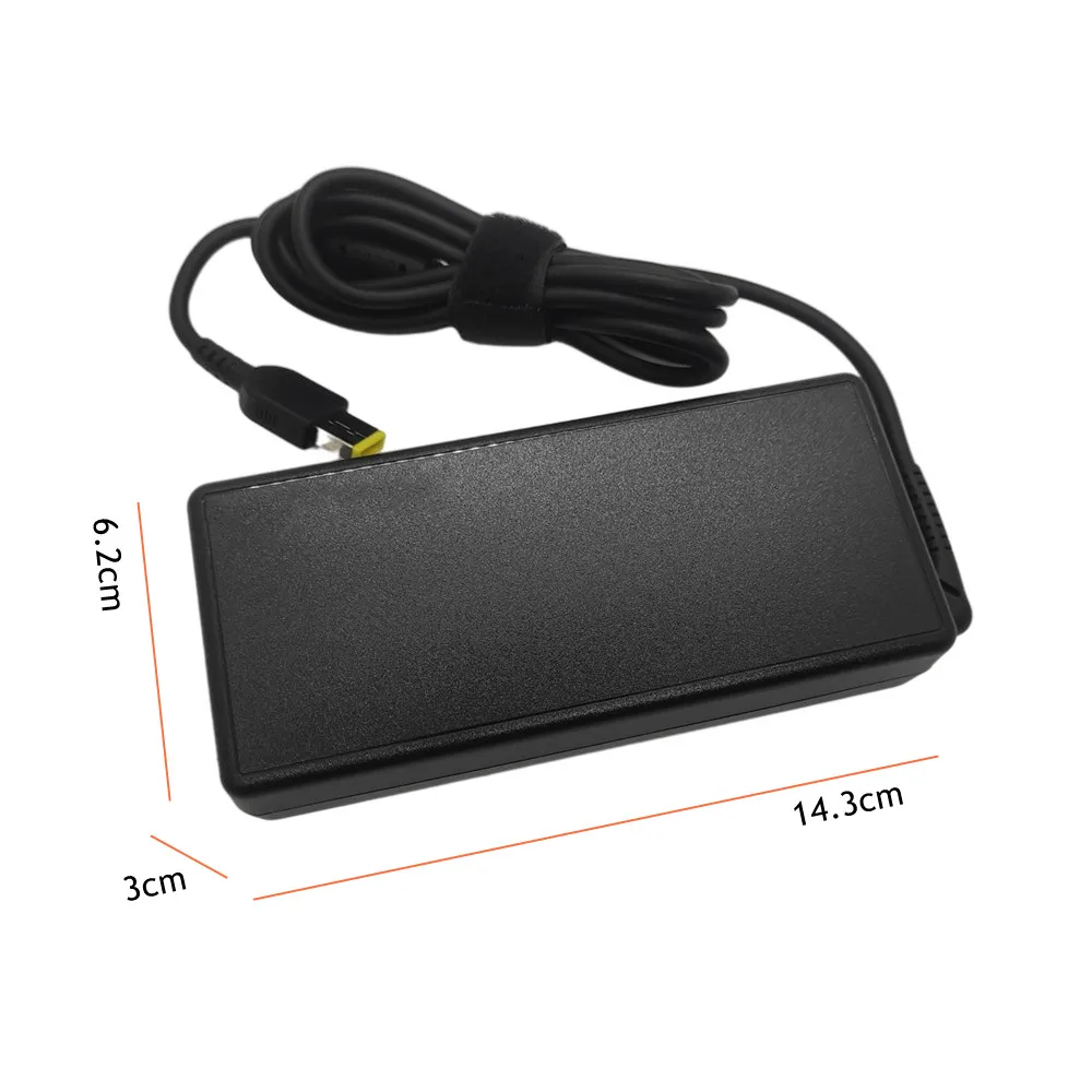 135W 20V 6.75A Square Laptop Adapter ADL135NLC3A Charger for Lenovo T440p Y50-70 R720 Y700 T540p P51 P52 S5 Power Supply