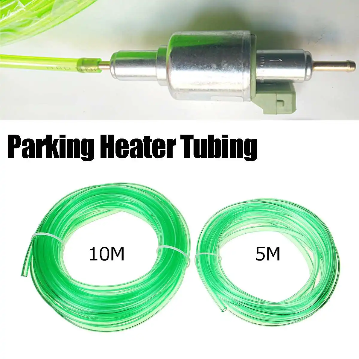 5M / 10M Car Heater Fuel Pipe Hose Line Green for Oil Pump Dedicated Tubing For Eberspacher for Diesel Air Parking Heater