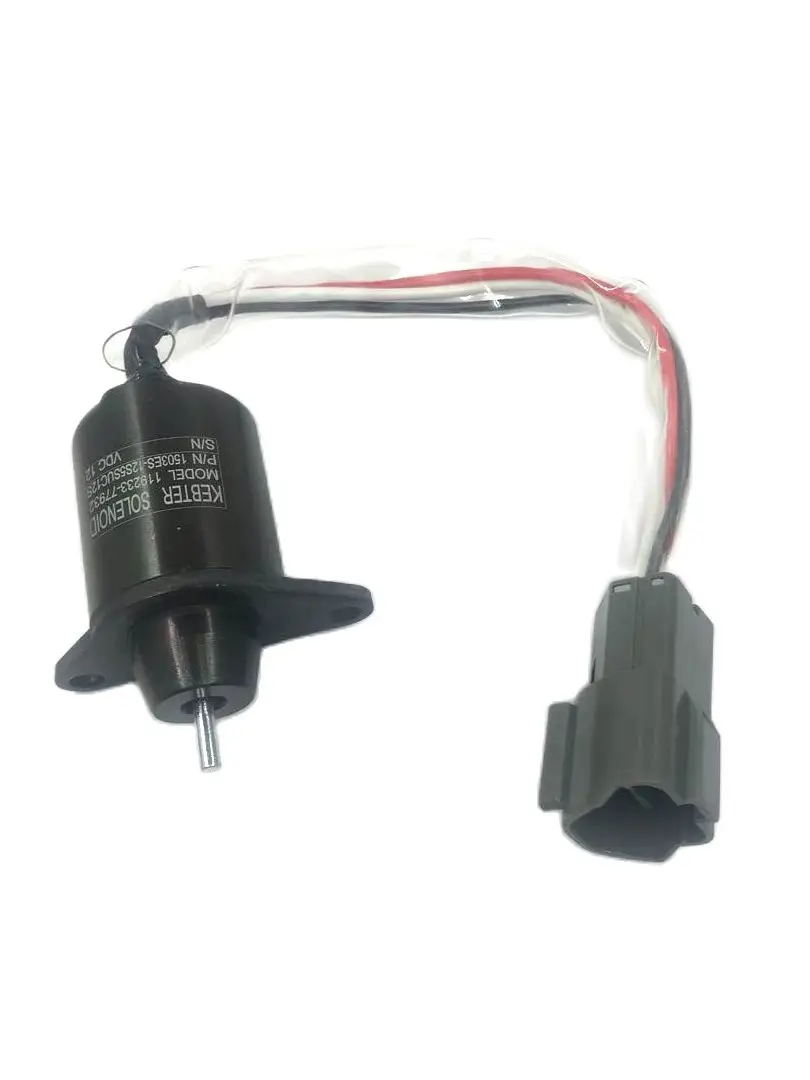 Joli d'électrovanne d'extinction pour moteur Yanmar, 4TNV94, 98, Doosan, Hyundai, 60Ebaccessrespiration, 12V24V