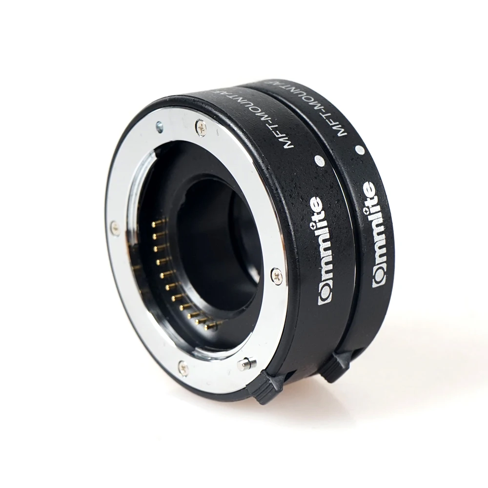 Commlite CM-ME-AFMM Metal Automatic AF Macro Extension tube set for Micro M4/3 Mount MFT Camera and Lens